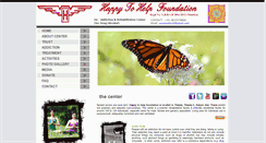 Desktop Screenshot of happytohelpfoundation.org